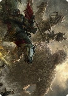 Image for Writhing Necromass Art Card (27) (Art Series: Dominaria United) - Magic: The Gathering