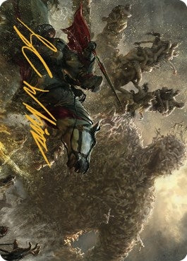 Image for Writhing Necromass Art Card (Gold-Stamped Signature) (27) (Art Series: Dominaria United) - Magic: The Gathering