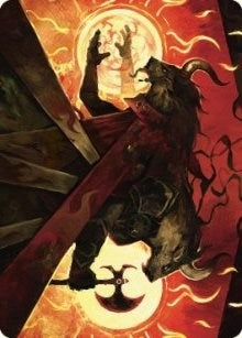 Image for Hurloon Battle Hymn Art Card (33) (Art Series: Dominaria United) - Magic: The Gathering