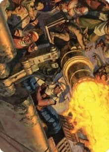 Image for Mana Cannons Art Card (36) (Art Series: Dominaria United) - Magic: The Gathering