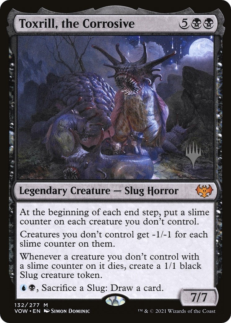 Image for Toxrill, the Corrosive (132) (Promo Pack: Dominaria United) - Magic: The Gathering