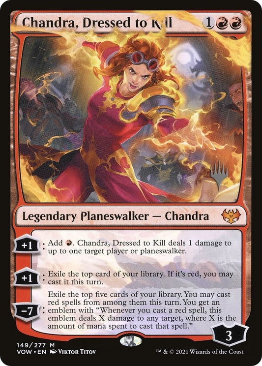 Image for Chandra, Dressed to Kill (149) (Promo Pack: Dominaria United) - Magic: The Gathering