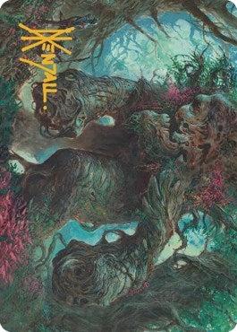 Image for Magnigoth Sentry Art Card (Gold-Stamped Signature) (40) (Art Series: Dominaria United) - Magic: The Gathering