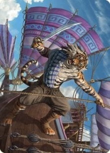 Image for Jedit Ojanen, Mercenary Art Card (48) (Art Series: Dominaria United) - Magic: The Gathering