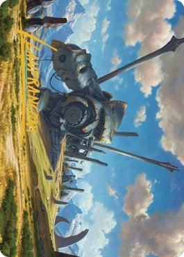 Image for Plains Art Card (62/81) (Gold-Stamped Signature) (62) (Art Series: Dominaria United) - Magic: The Gathering