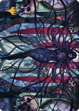 Image for Braids, Arisen Nightmare Art Card (66/81) (Gold-Stamped Signature) (66) (Art Series: Dominaria United) - Magic: The Gathering