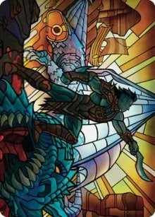 Image for Astor, Bearer of Blades Art Card (68) (Art Series: Dominaria United) - Magic: The Gathering