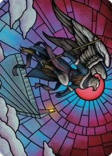Image for Balmor, Battlemage Captain Art Card (69/81) (69) (Art Series: Dominaria United) - Magic: The Gathering