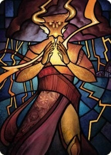 Image for Najal, the Storm Runner Art Card (74) (Art Series: Dominaria United) - Magic: The Gathering