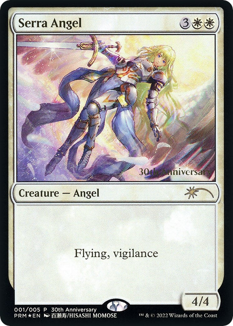 Image for Serra Angel (001) (1) (30th Anniversary Promos) - Magic: The Gathering