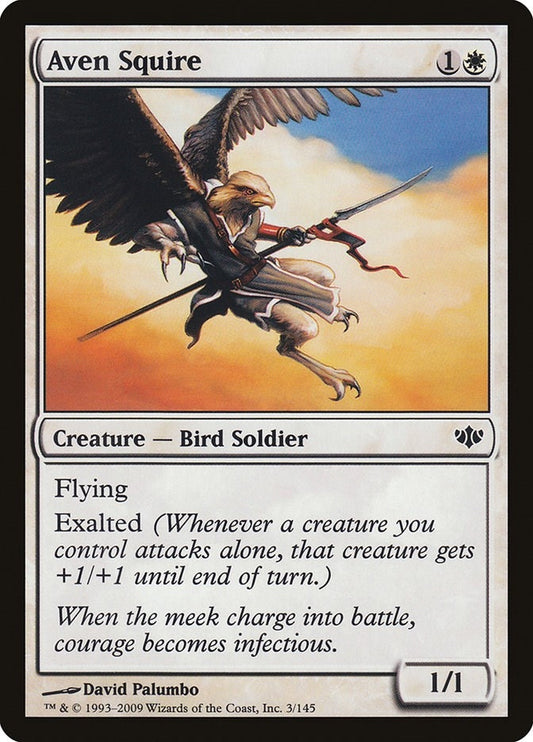 Image for Aven Squire (3) (Conflux) - Magic: The Gathering