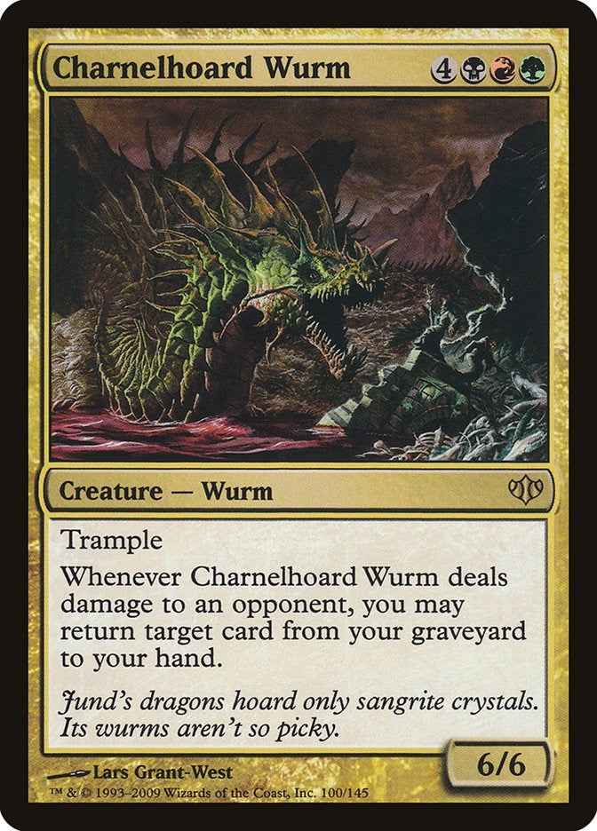 Image for Charnelhoard Wurm (100) (Conflux) - Magic: The Gathering