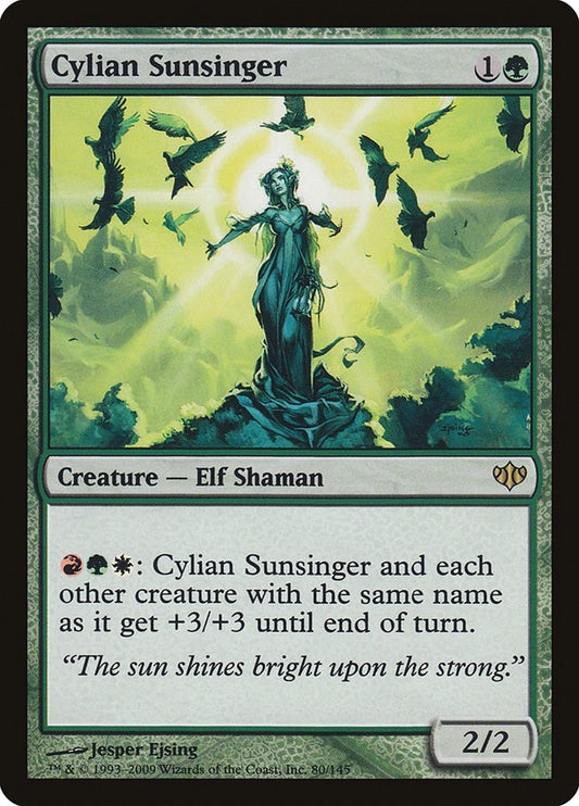 Image for Cylian Sunsinger (80) (Conflux) - Magic: The Gathering