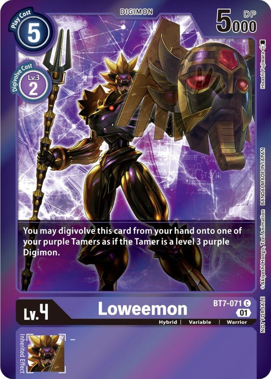 Image for Loweemon (Event Pack 3) (BT7-071 C) (Next Adventure) - Digimon Card Game