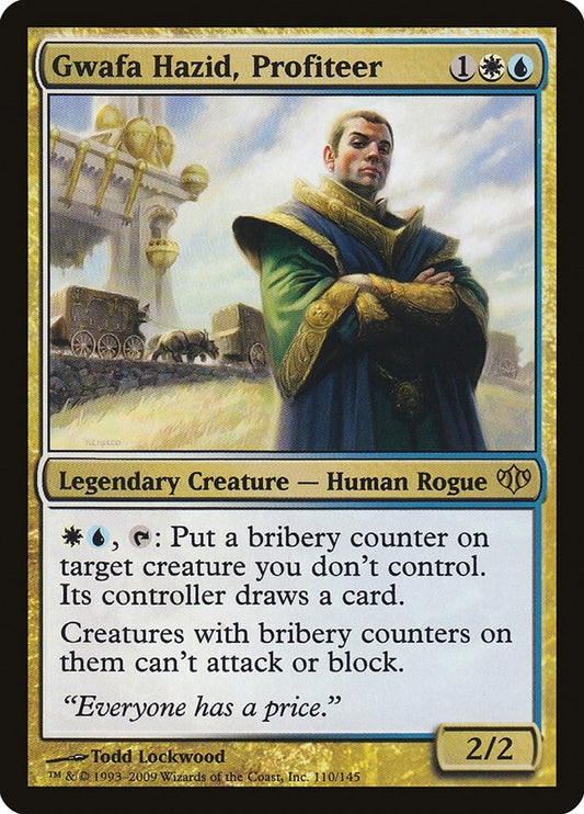Image for Gwafa Hazid, Profiteer (110) (Conflux) - Magic: The Gathering