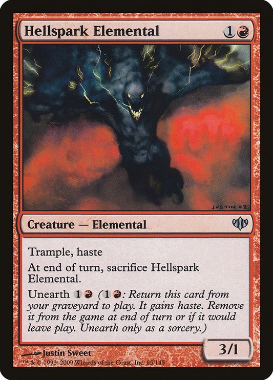 Image for Hellspark Elemental (65) (Conflux) - Magic: The Gathering