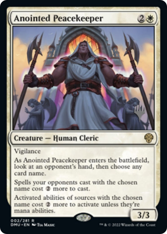 Image for Anointed Peacekeeper (2) (Promo Pack: Dominaria United) - Magic: The Gathering