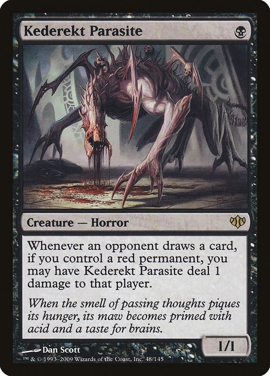 Image for Kederekt Parasite (48) (Conflux) - Magic: The Gathering