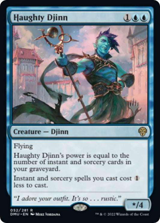 Image for Haughty Djinn (52) (Promo Pack: Dominaria United) - Magic: The Gathering