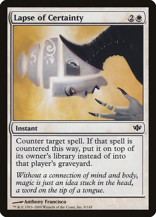 Image for Lapse of Certainty (9) (Conflux) - Magic: The Gathering