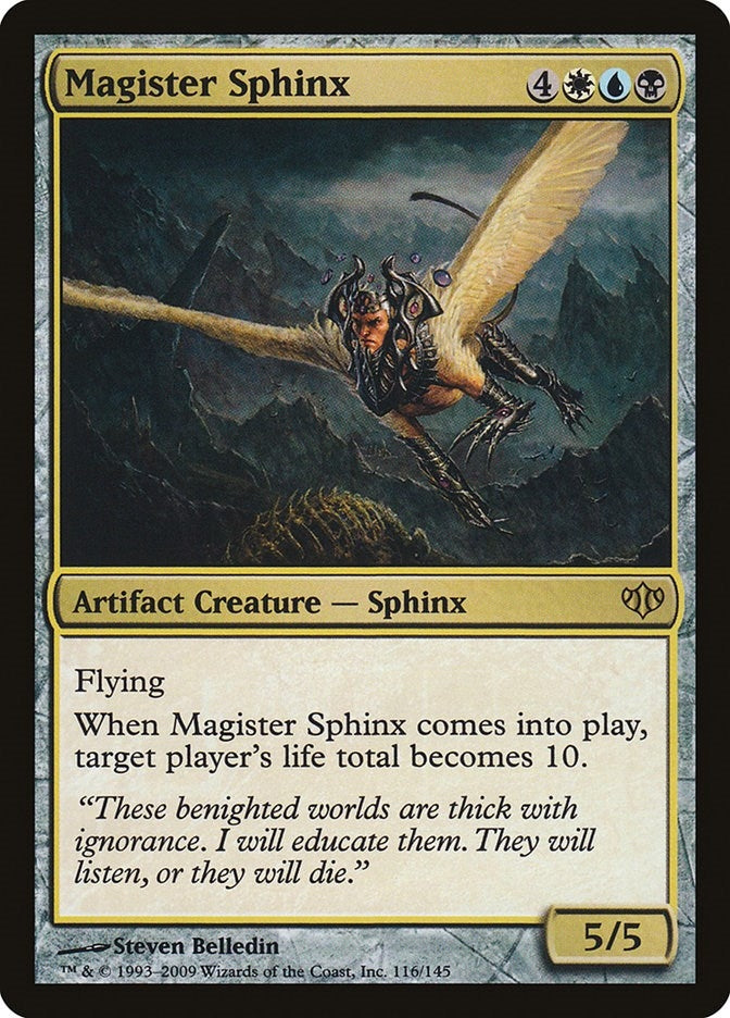 Image for Magister Sphinx (116) (Conflux) - Magic: The Gathering