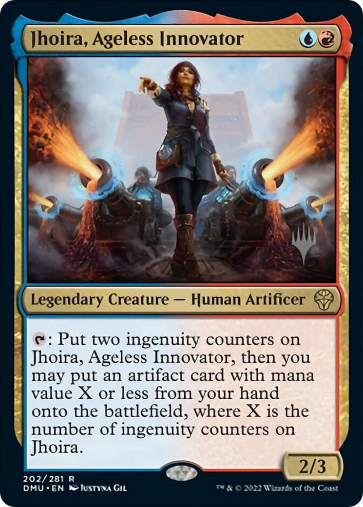 Image for Jhoira, Ageless Innovator (202) (Promo Pack: Dominaria United) - Magic: The Gathering