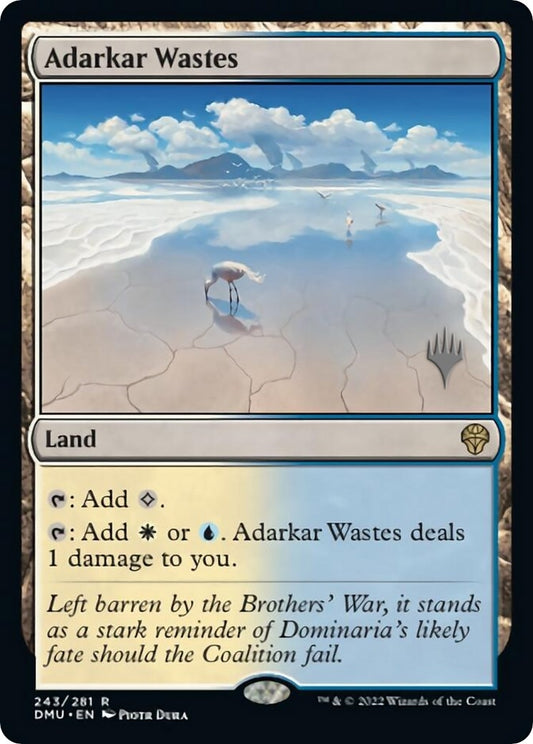 Image for Adarkar Wastes (243) (Promo Pack: Dominaria United) - Magic: The Gathering
