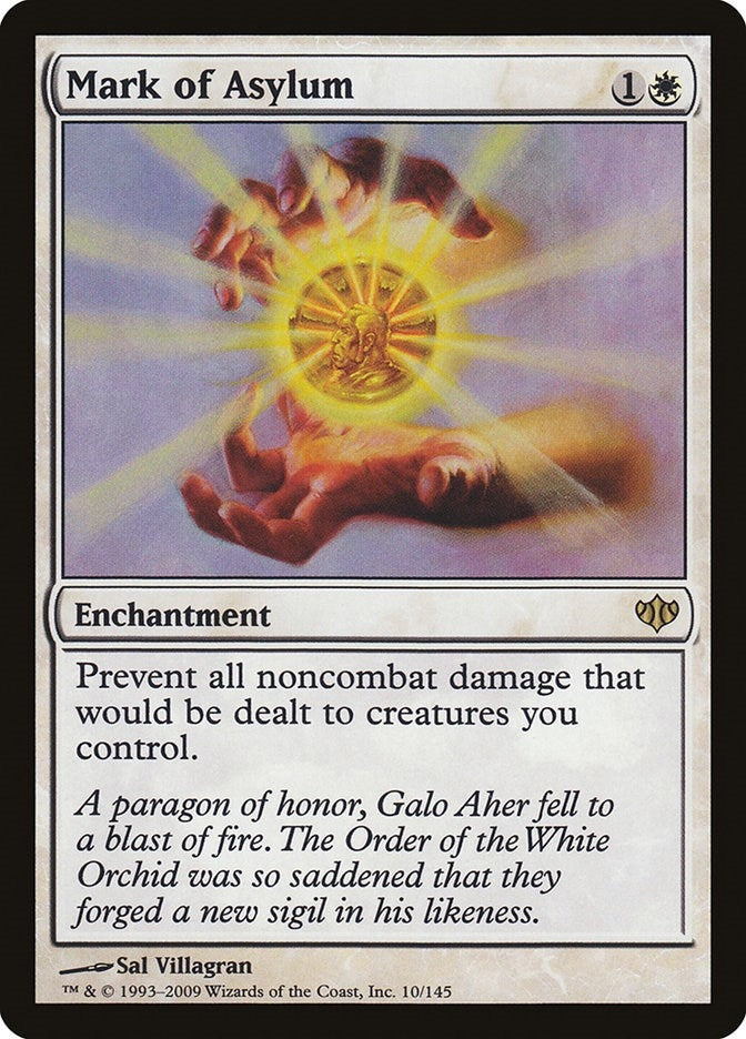 Image for Mark of Asylum (10) (Conflux) - Magic: The Gathering