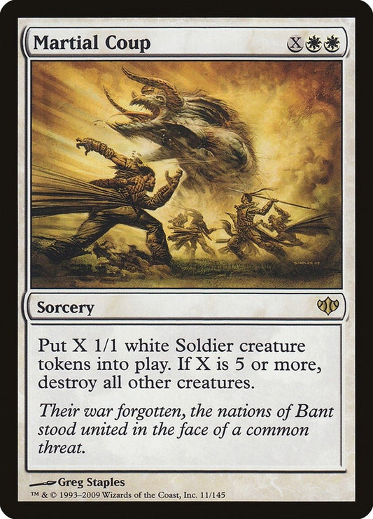 Image for Martial Coup (11) (Conflux) - Magic: The Gathering