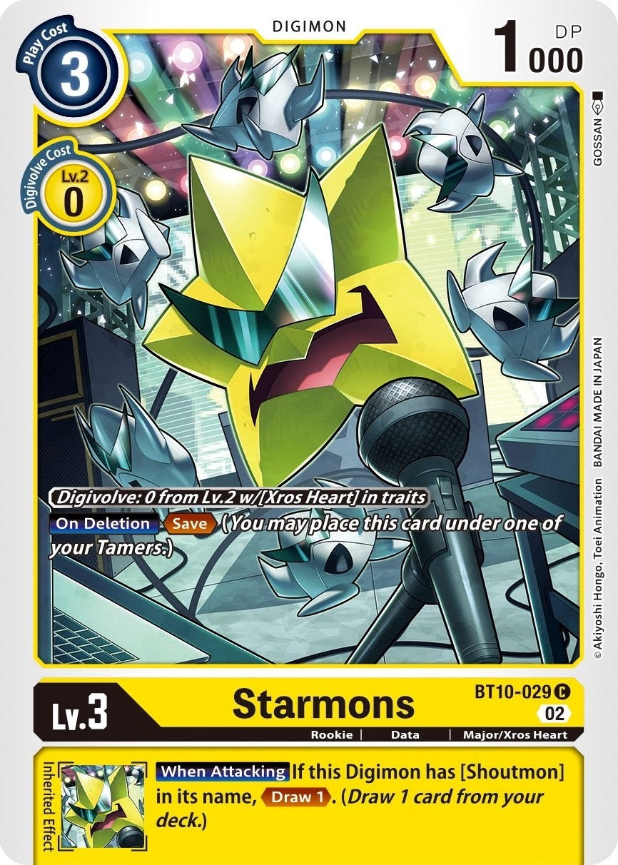 Image for Starmons (BT10-029 C) (Xros Encounter) - Digimon Card Game