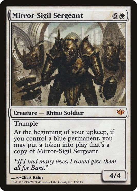 Image for Mirror-Sigil Sergeant (12) (Conflux) - Magic: The Gathering