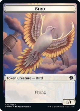 Image for Bird (002) // Wurm Double-Sided Token (2 // 19) (Dominaria United) - Magic: The Gathering