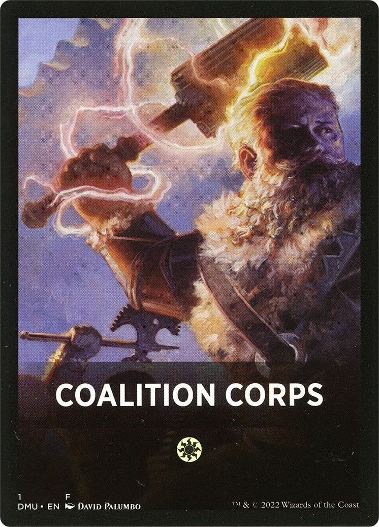 Image for Coalition Corps Theme Card (1) (Dominaria United) - Magic: The Gathering