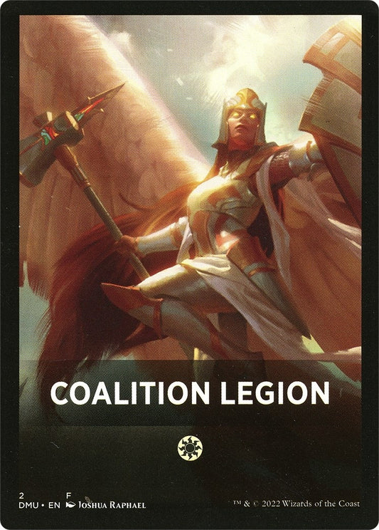 Image for Coalition Legion Theme Card (2) (Dominaria United) - Magic: The Gathering
