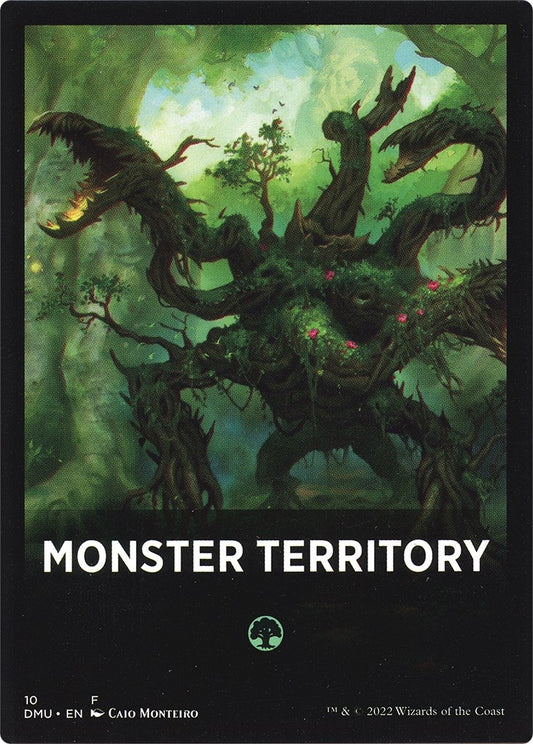 Image for Monster Territory Theme Card (10) (Dominaria United) - Magic: The Gathering