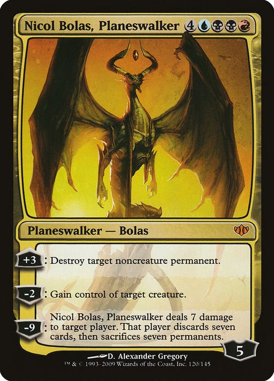 Image for Nicol Bolas, Planeswalker (120) (Conflux) - Magic: The Gathering