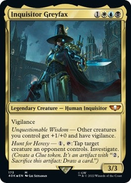 Image for Inquisitor Greyfax (173) (Universes Beyond: Warhammer 40,000) - Magic: The Gathering