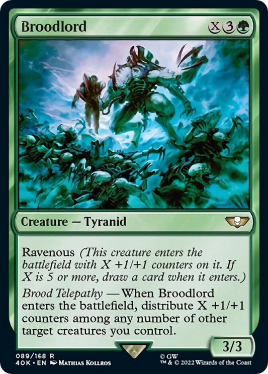 Image for Broodlord (89) (Universes Beyond: Warhammer 40,000) - Magic: The Gathering