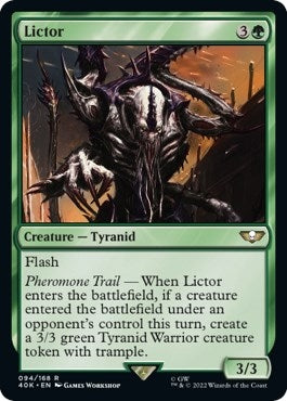 Image for Lictor (Surge Foil) (94) (Universes Beyond: Warhammer 40,000) - Magic: The Gathering