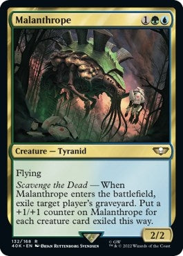 Image for Malanthrope (Surge Foil) (132) (Universes Beyond: Warhammer 40,000) - Magic: The Gathering