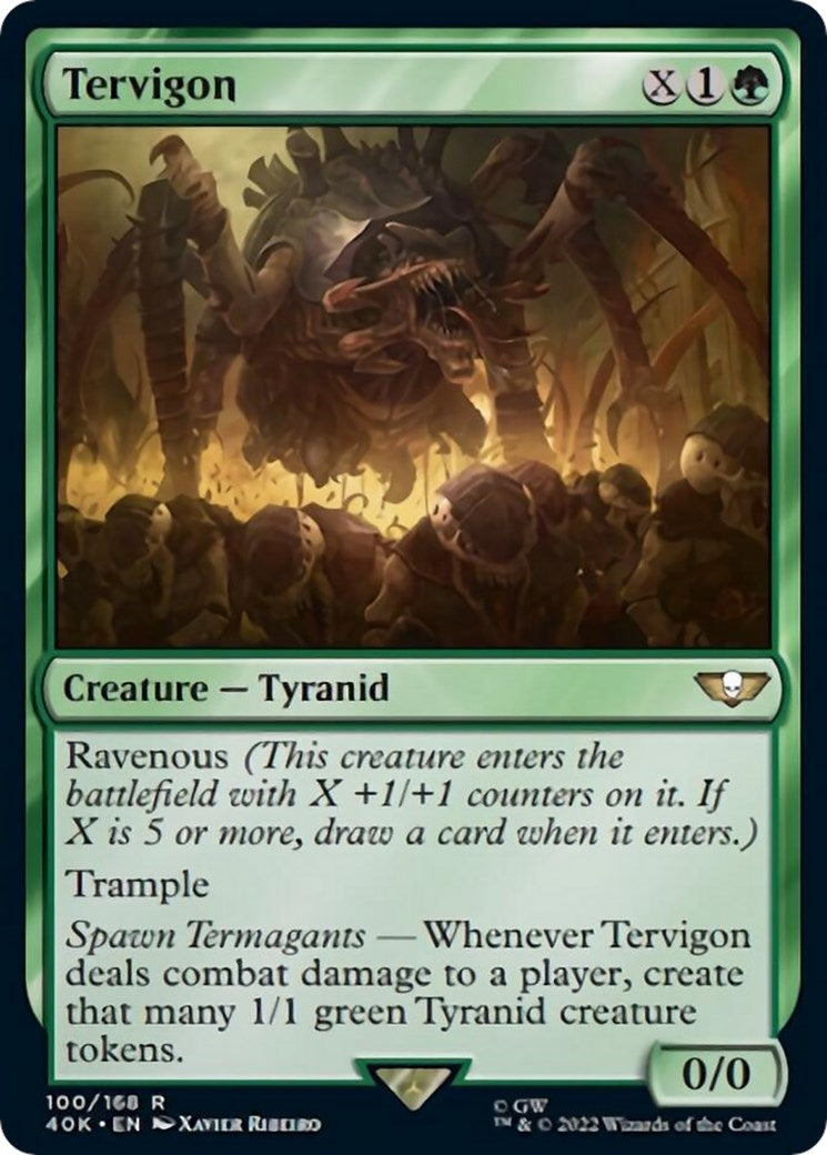 Image for Tervigon (Surge Foil) (100) (Universes Beyond: Warhammer 40,000) - Magic: The Gathering