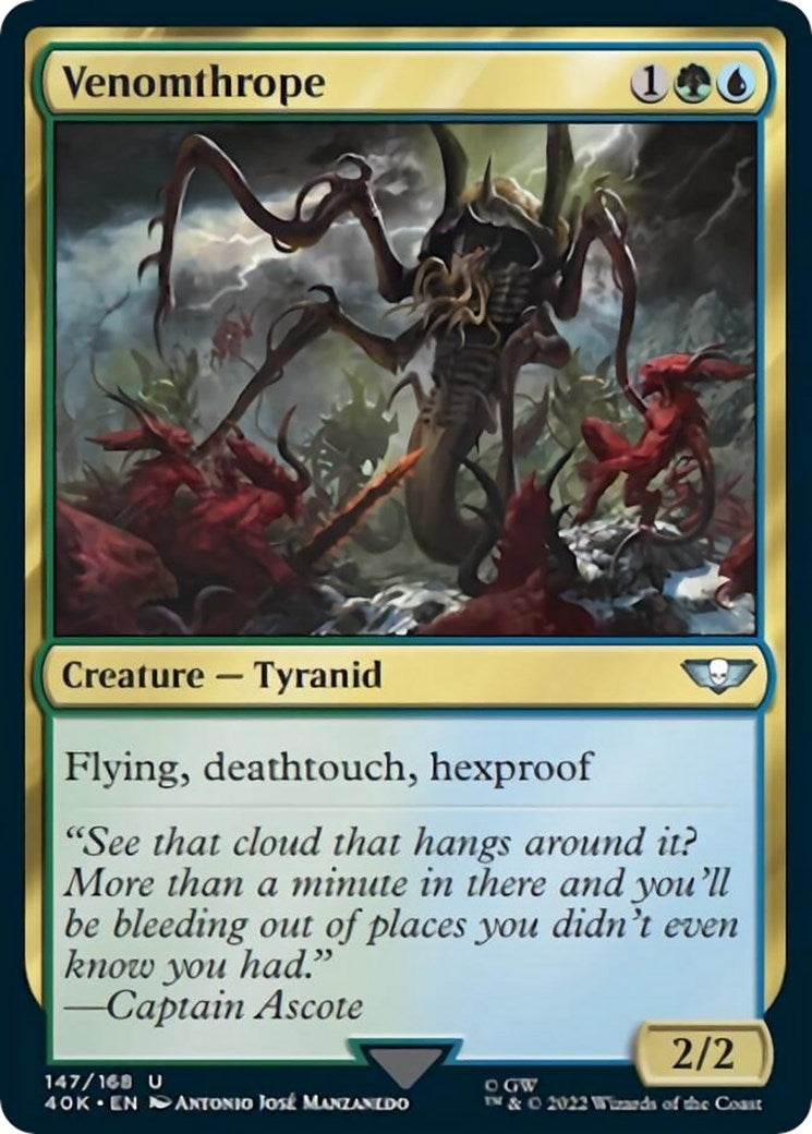 Image for Venomthrope (Surge Foil) (147) (Universes Beyond: Warhammer 40,000) - Magic: The Gathering