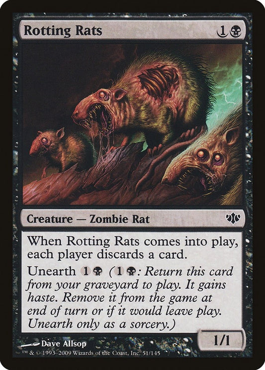 Image for Rotting Rats (51) (Conflux) - Magic: The Gathering