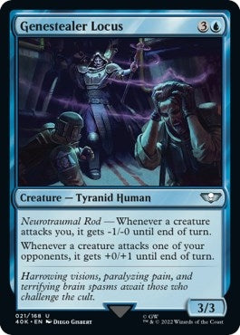 Image for Genestealer Locus (Surge Foil) (21) (Universes Beyond: Warhammer 40,000) - Magic: The Gathering