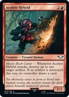 Image for Acolyte Hybrid (70) (Universes Beyond: Warhammer 40,000) - Magic: The Gathering
