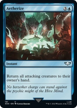 Image for Aetherize (Surge Foil) (191) (Universes Beyond: Warhammer 40,000) - Magic: The Gathering