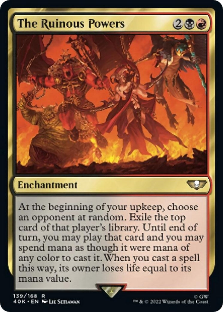 Image for The Ruinous Powers (139) (Universes Beyond: Warhammer 40,000) - Magic: The Gathering