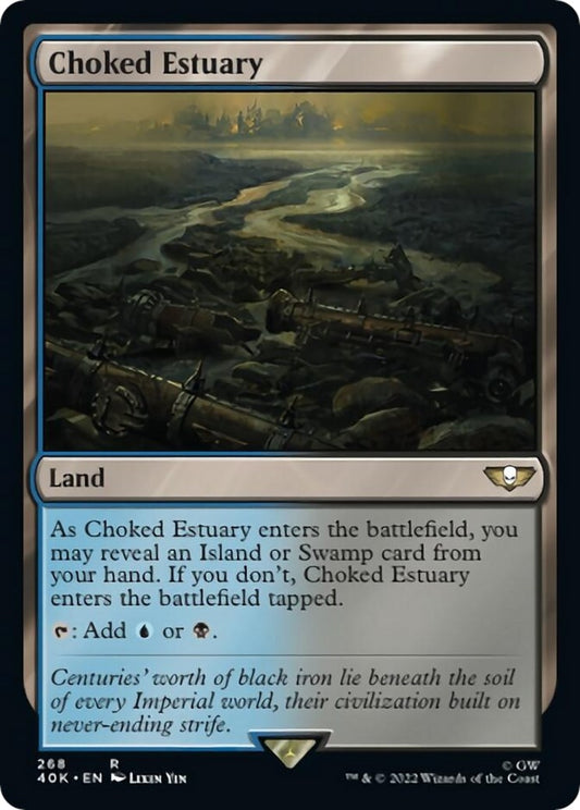 Image for Choked Estuary (268) (Universes Beyond: Warhammer 40,000) - Magic: The Gathering