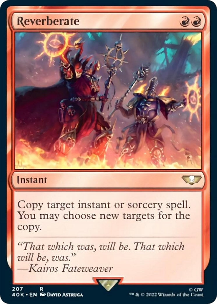Image for Reverberate (207) (Universes Beyond: Warhammer 40,000) - Magic: The Gathering