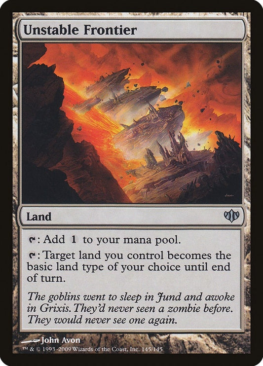 Image for Unstable Frontier (145) (Conflux) - Magic: The Gathering